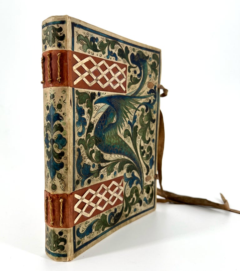 431 Painted binding –  Her Anthology, manuscript poetry. Dorothy Margaret Tyas Colles.