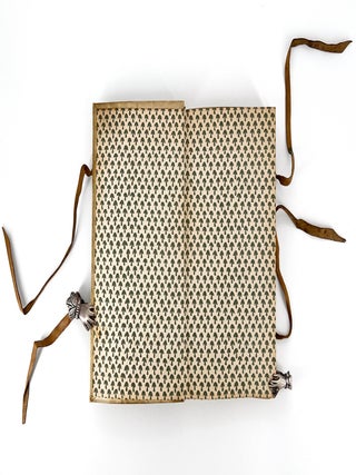 Painted binding – Her Anthology, manuscript poetry.