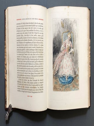 Contes Libertins du Dix-Huitième Siècle; Trente-deux illustrations en couleurs de A. Calbet