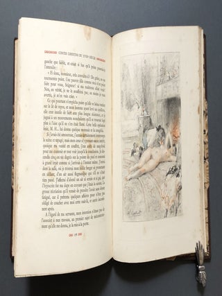Contes Libertins du Dix-Huitième Siècle; Trente-deux illustrations en couleurs de A. Calbet