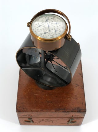 Antique Chronometric Anemometer by Queen & Co. Philadelphia, model no. 3384