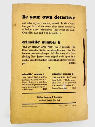 Crimefile number 3: File on Fenton & Farr