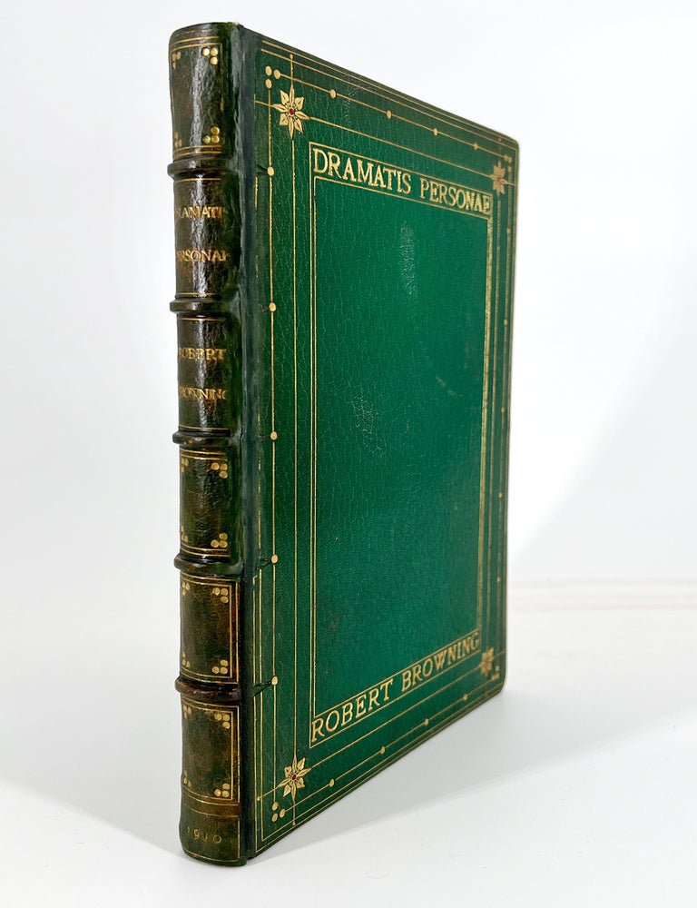 468 Dramatis Personae. Robert Doves Press / Browning.