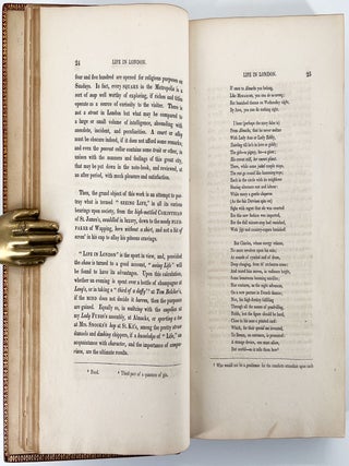 Life in London; Or, The Day and Night Scenes of Jerry Hawthorn, Esq. and his Elegant Friend Corinthian Tom, Accompanied by Bob Logic, the Oxonian, in their Rambles and Sprees Through the Metropolis.