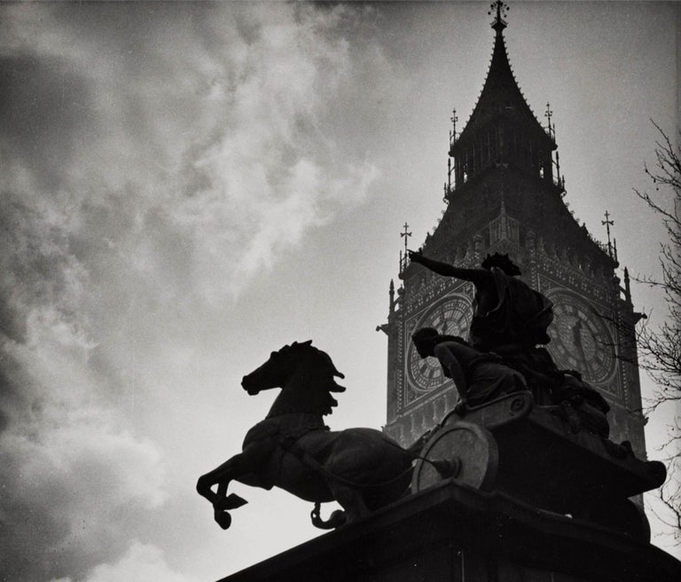 477 Big Ben and Bodicea, London. Wolfgang Suschitzky, 1912 – 2016.