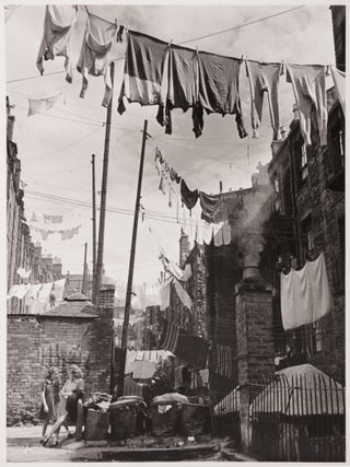 478 Washing Strung Between the Tenements, Dundee, Scotland, 1946. Wolfgang Suschitzky