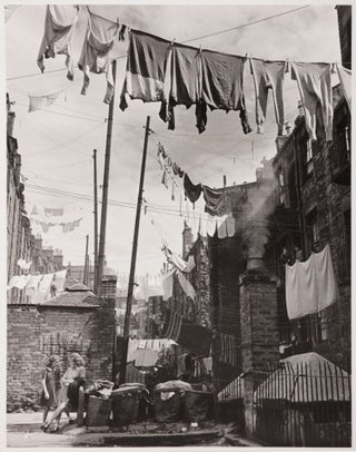Washing Strung Between the Tenements, Dundee, Scotland, 1946. Wolfgang Suschitzky, 1912 – 2016.