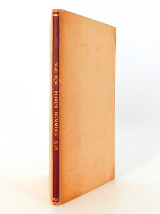 48 The Tunning of Elinor Rumming, a Poem. John Skelton