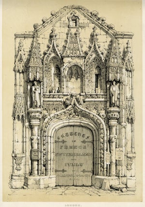 497 Title page from Sketches in France, Switzerland, and Italy by Samuel Prout, F.S.A.; Port St....