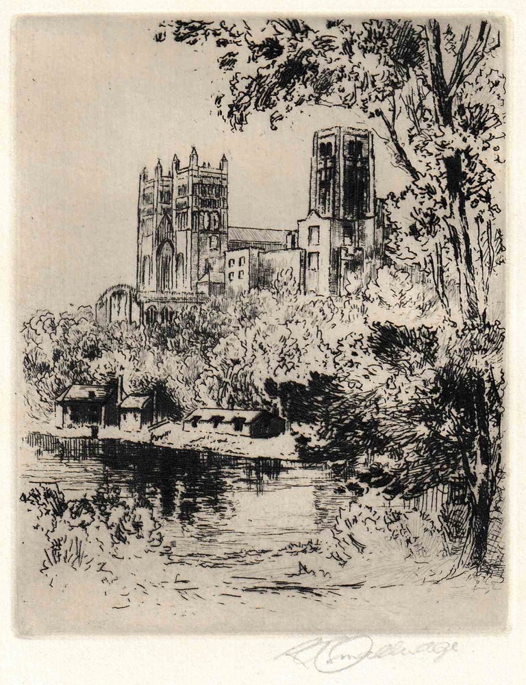 513 Durham Cathedral. English School.