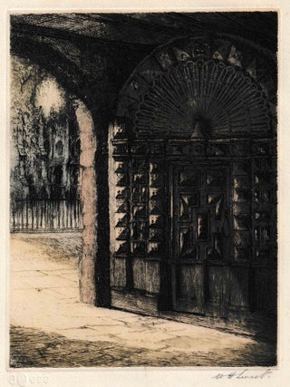 515 Slype leading to Exeter Cathedral Yard. Walter Henry Sweet
