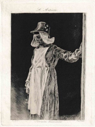 516 Vieille Masken, La Servante Anversoise. Félicien Rops