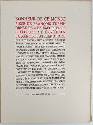 Bonheur de ce monde
