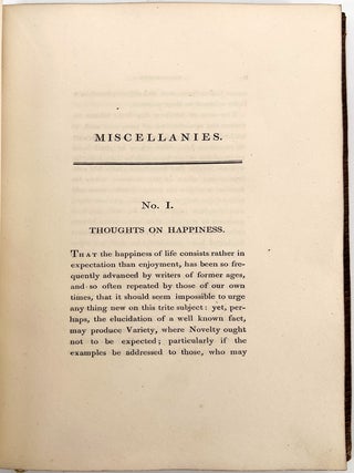 Odd Whims and Miscellanies