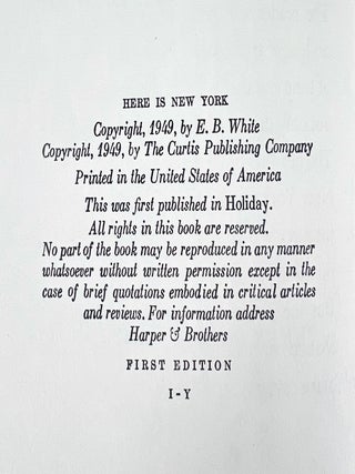 Here is New York