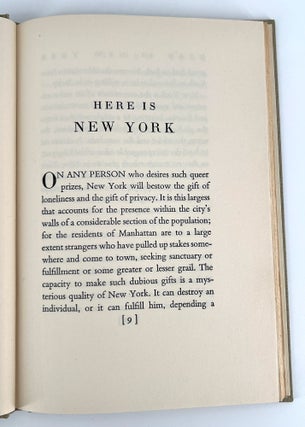 Here is New York