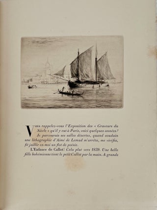 La Mort de Venise; Illustré de vingt-six eaux-fortes originales