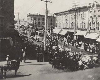 580 Early 1900's Street Parade. Photographer Unknown