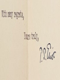 Two Typed Letters Signed (TLS)