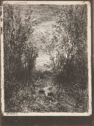 595 Le Ruisseau Dans La Clairière (The Brook in the Clearing). Charles François Daubigny