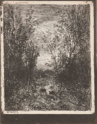 595 Le Ruisseau Dans La Clairière (The Brook in the Clearing). Charles François Daubigny