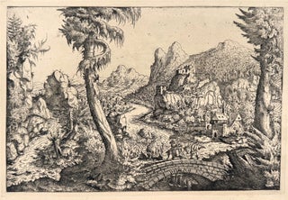 607 The Flight into Egypt. Hanns Lautensack, Hans Sebald Lautensack