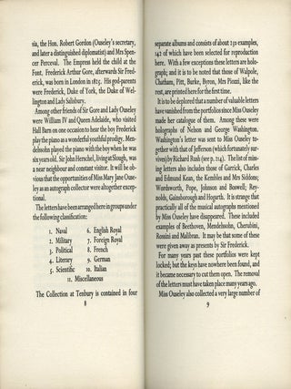 The Tenbury Letters