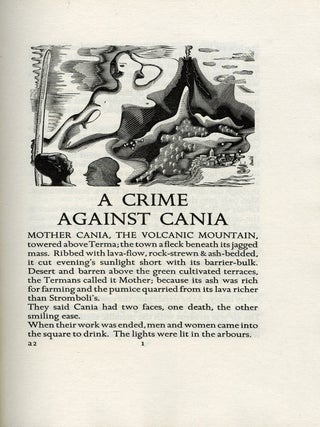 616 A Crime Against Cania. Arthur GOLDEN COCKEREL PRESS / Calder-Marshall