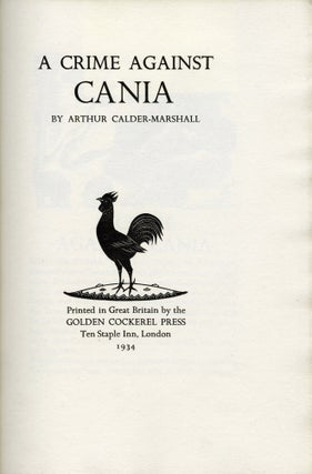 A Crime Against Cania