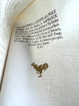 Sonnets and Folk Songs from the Spanish