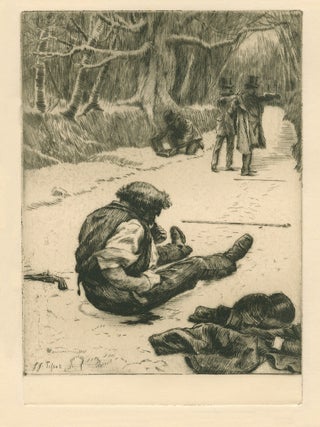 Renée Mauperin; Ten Etchings, Complete Set for the Illustrations to the Novel by Edmond and Jules de Goncourt 1882