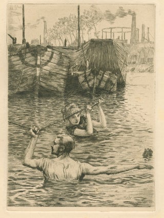 Renée Mauperin; Ten Etchings, Complete Set for the Illustrations to the Novel by Edmond and Jules de Goncourt 1882