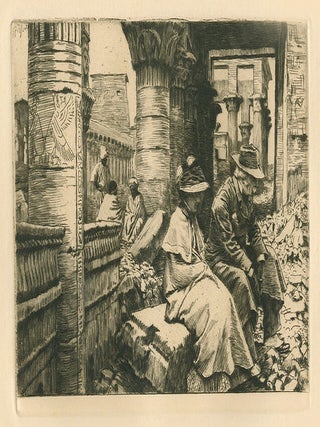 Renée Mauperin; Ten Etchings, Complete Set for the Illustrations to the Novel by Edmond and Jules de Goncourt 1882