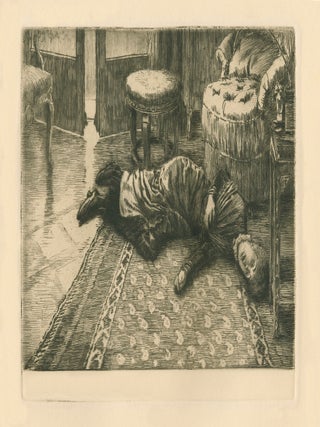 Renée Mauperin; Ten Etchings, Complete Set for the Illustrations to the Novel by Edmond and Jules de Goncourt 1882
