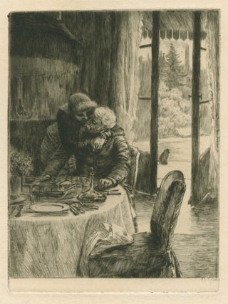 Renée Mauperin; Ten Etchings, Complete Set for the Illustrations to the Novel by Edmond and Jules de Goncourt 1882