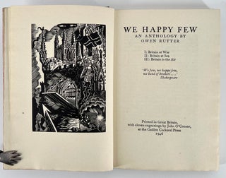 We Happy Few; An anthology. I: Britain at War. II: Britain at Sea. III: Britain in the Air