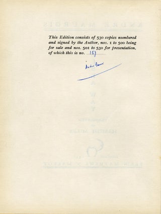 Chelsea Way; Translated by Hamish Miles