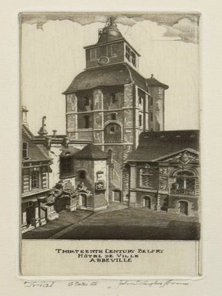631 Thirteenth Century Belfry; Hôtel De Ville, Abbeville. John Taylor Arms