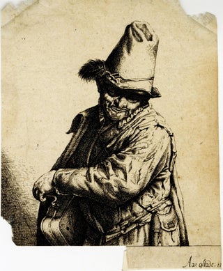 658 The Organ Grinder. Adriaen van Ostade, after