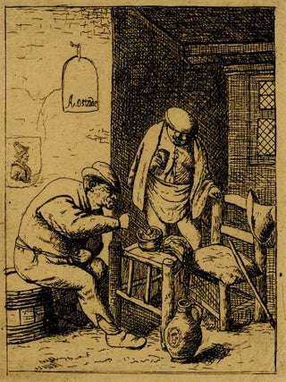 659 The Smoker and the Drinker. David Deuchar, after van Ostade