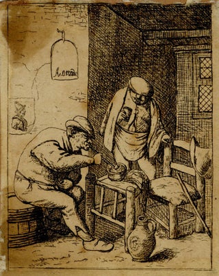 660 The Smoker and the Drinker. Adriaen van Ostade, after
