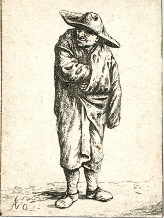 663 Peasant With His Hand in His Cloak. David Deuchar, after van Ostade