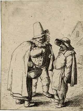 670 Three Grotesque Figures. David Deuchar, after van Ostade