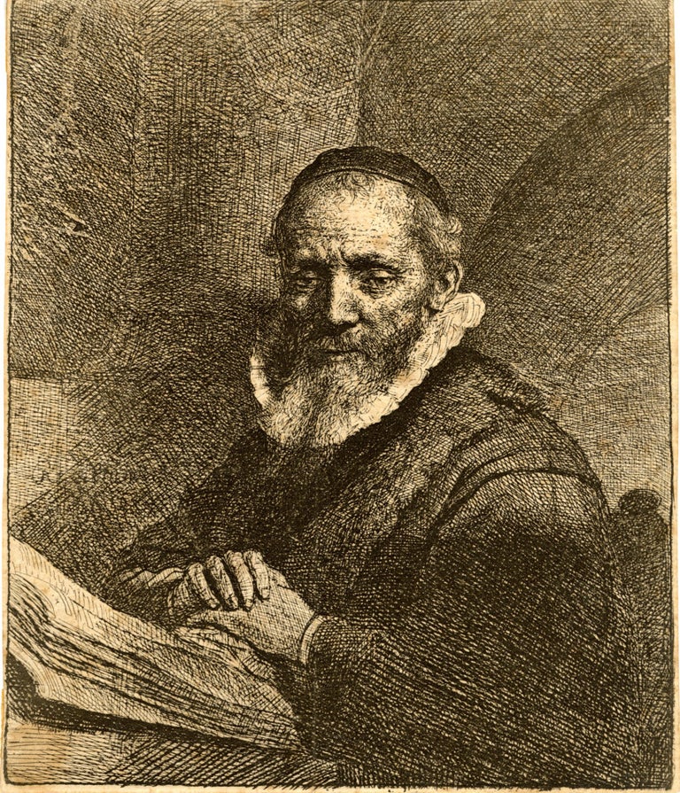 676 Jan Cornelis Sylvius. Rembrandt van Rijn, after.