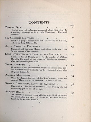 The Complete Newgate Calendar; Being Captain Charles Johnson's General History of the Lives and Adventures of the Most Famous Highwaymen, Murderers, Street Robbers, and Accounts of the Voyages and Plunders of the Most Notorious Pyrates, 1726