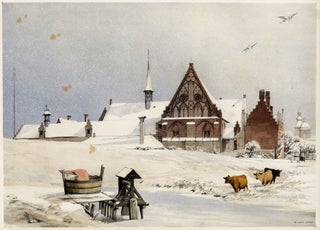 690 Byloke, Ghent; From Picturesque Architecture in Paris, Ghent, Antwerp, Rouen, etc. Thomas...