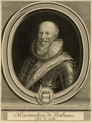 695 Maximilien de Bethune, Duc de Sully. Gerard Edelinck, after Franz Pourbus II