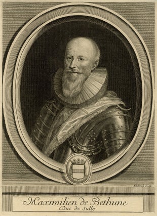 695 Maximilien de Bethune, Duc de Sully. Gerard Edelinck, after Franz Pourbus II