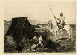 700 En Vue de Tanger. Jean-Joseph Benjamin Constant, after