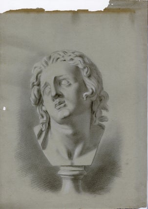 708 Study of the Pergamene Head, or The Dying Alexander. Unknown Artist